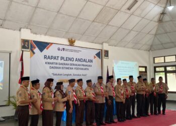Inilah Kepala dan Ketua Satuan Kwarda DIY Masa Bakti 2025–2030