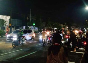 Malam Tutup Tahun 2025, Pramuka Kwarran Wonosari Semangat Jalankan Aksi Karya Bakti Nataru