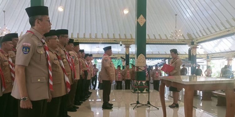 Inilah Susunan Majelis Pembimbing, Pengurus Kwarcab, dan LPK Kwarcab Sleman Masa Bakti 2026–2030