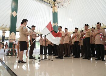 Pengukuhan dan Pelantikan Majelis Pembimbing, Pengurus Kwartir Cabang, dan Lembaga Pemeriksa Keuangan Pramuka Sleman Masa Bakti 2026–2030