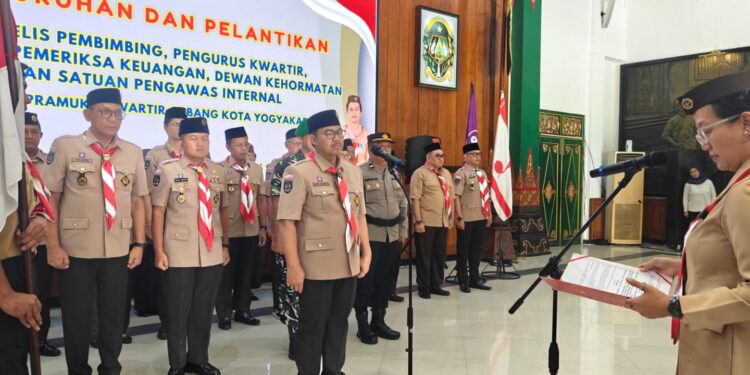 Inilah Susunan Mabicab, Pengurus Kwarcab, dan LPK Pramuka Kota Yogyakarta Masa Bakti 2025–2030