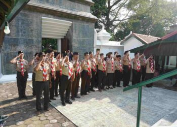 Kwarda DIY Gelar Rangkaian Peringatan 114 Tahun Bapak Pramuka Indonesia, Diawali Ziarah ke Makam Sri Sultan Hamengku Buwono IX