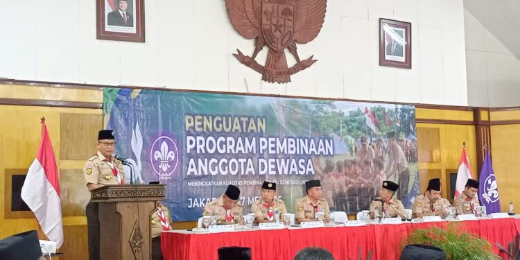 Kak Budi Waseso Tekankan Transformasi Pembinaan Anggota Dewasa Pramuka di Cibubur