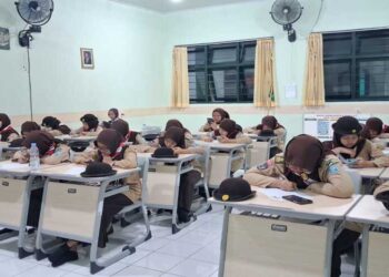 Tutup Latihan Rutin Masa Bakti 2025/2026, Pramuka MAN 1 Yogyakarta Gelar Ujian Akhir Pramuka sebagai Penilaian Jelang Mahabakti