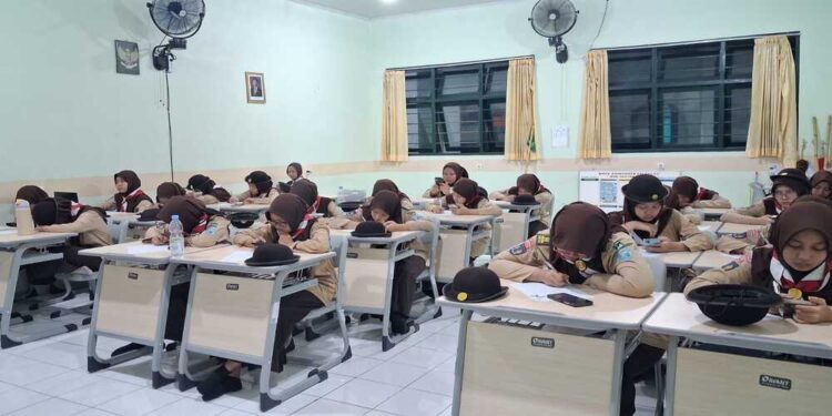 Tutup Latihan Rutin Masa Bakti 2025/2026, Pramuka MAN 1 Yogyakarta Gelar Ujian Akhir Pramuka sebagai Penilaian Jelang Mahabakti