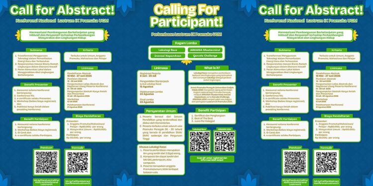 Pramuka UGM Selenggarakan Lomba dan Konferensi Tingkat Nasional dalam Rangka HUT ke-45 dan Lustrum IX