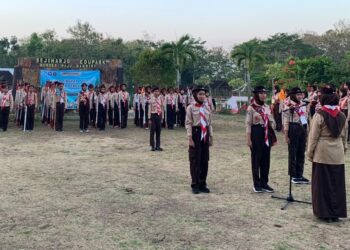 LT-I Regu Penggalang SMP Negeri 1 Rongkop 2026 Resmi Digelar, 17 Regu Siap Berkompetisi dan Berprestasi