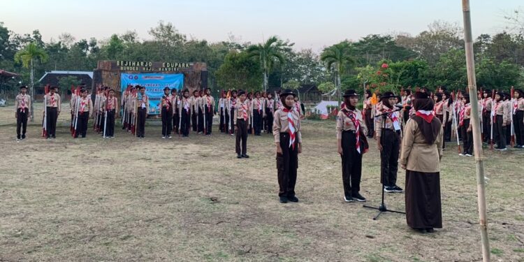 LT-I Regu Penggalang SMP Negeri 1 Rongkop 2026 Resmi Digelar, 17 Regu Siap Berkompetisi dan Berprestasi