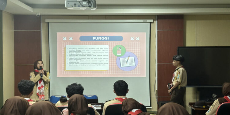 Bangun Tata Kelola Administrasi yang Sehat, Pramuka MAN 1 Yogyakarta Bagikan Materi Administrasi Ambalan dalam Kegiatan Dianpinsat 2026