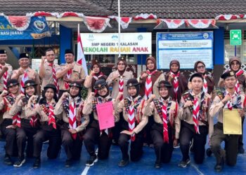 Cetak Prestasi, Kontingen Jamnas Lepas, Bintang Tahunan Disematkan di SMP Negeri 1 Kalasan